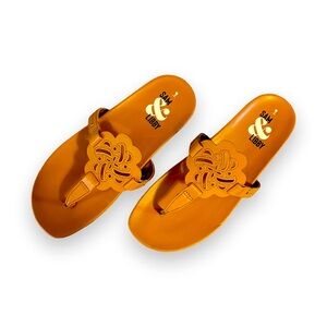 Sam & Libby Alexandra Flip Flop Women's Size 9 Cuoio Brown. Excellent condition!